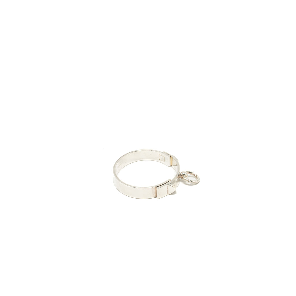 HERMES COLLIER DE CHIEN BRACELET STERLING SILVER