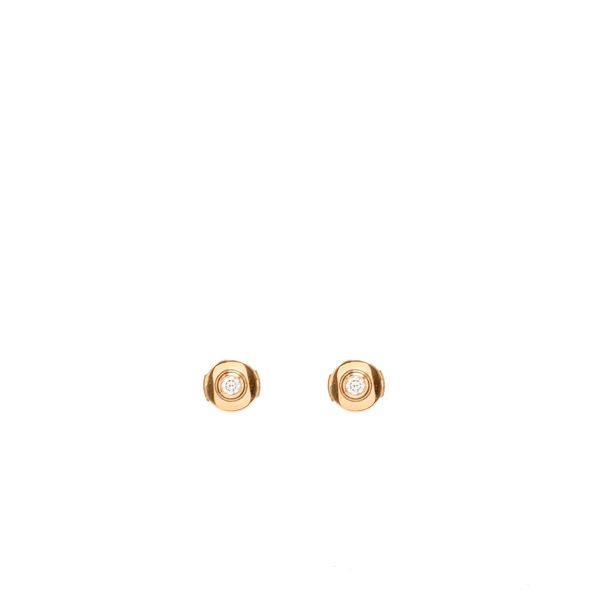 CARTIER D’AMOUR EARRINGS ROSE GOLD WITH DIAMOND