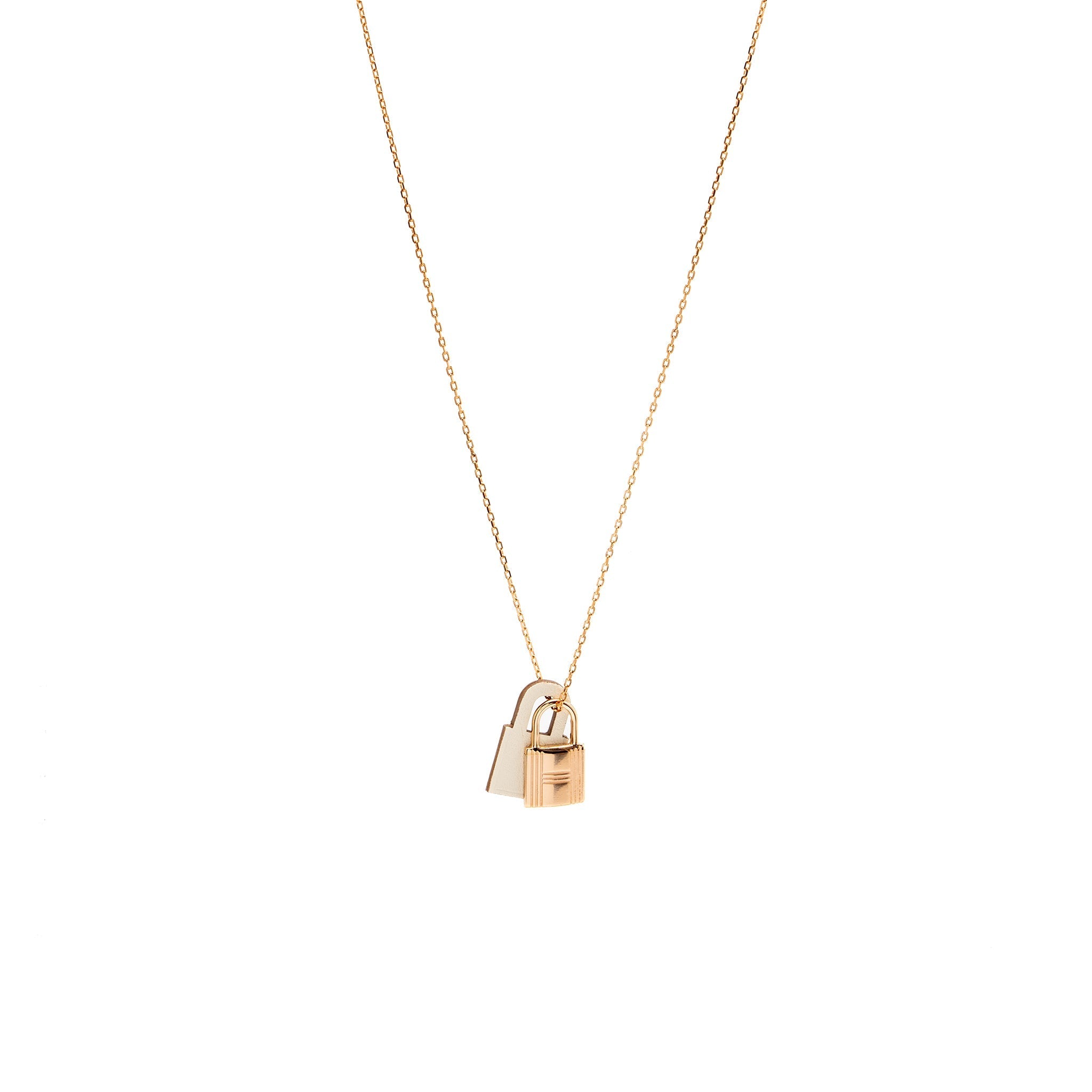 HERMES O’KELLY PENDANT SWIFT WHITE RGHW STAMP Z