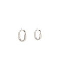 TIFFANY LOCK EARRINGS WHITE GOLD