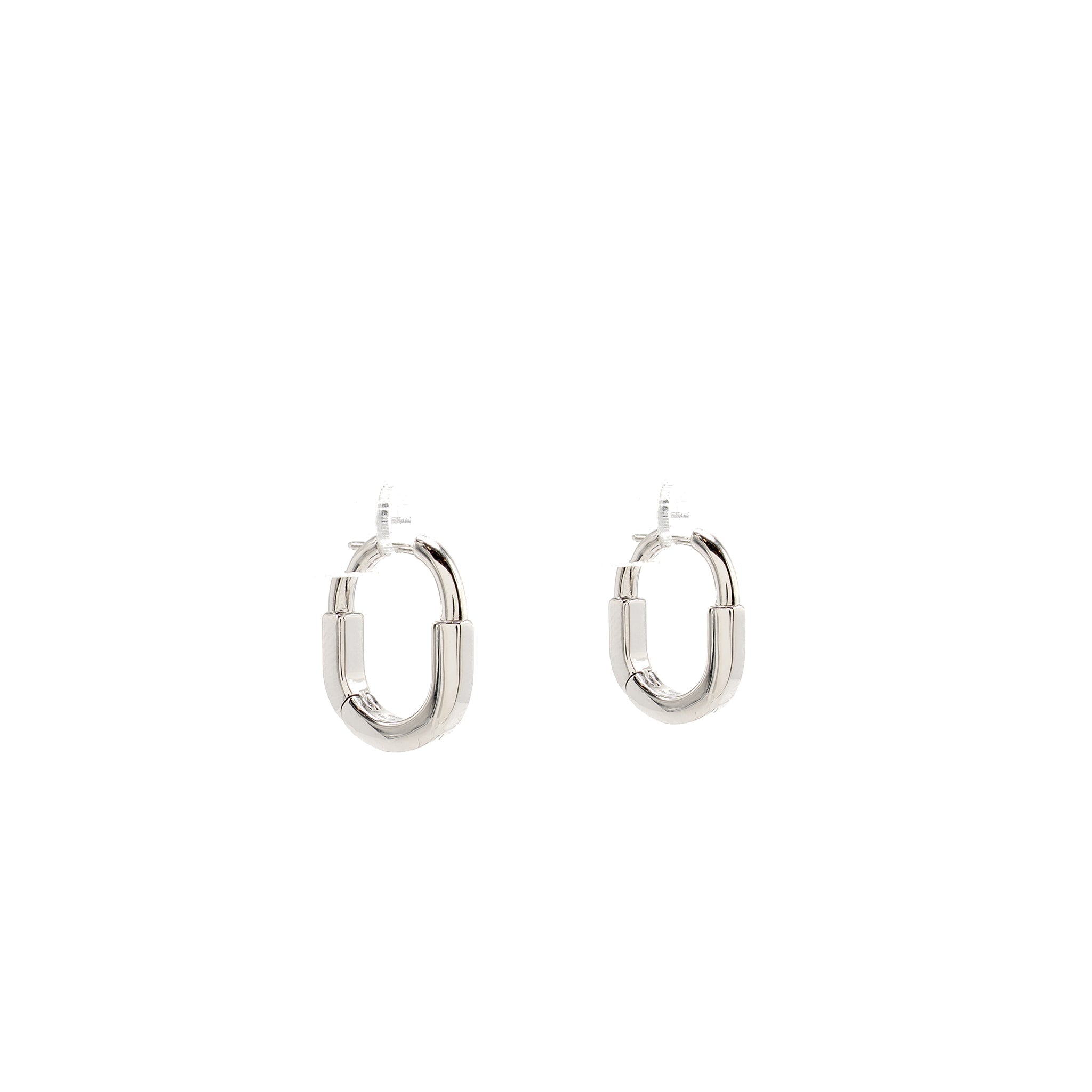 TIFFANY LOCK EARRINGS WHITE GOLD