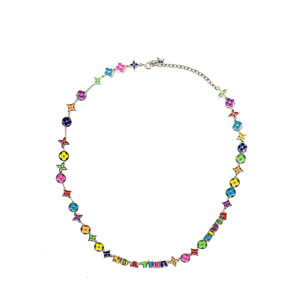 LOUIS VUITTON MONOGRAM COLOURS NECKLACE
