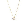 VAN CLEEF & ARPELS VINTAGE ALHAMBRA PENDANT YELLOW GOLD, MOTHER-OF-PEARL