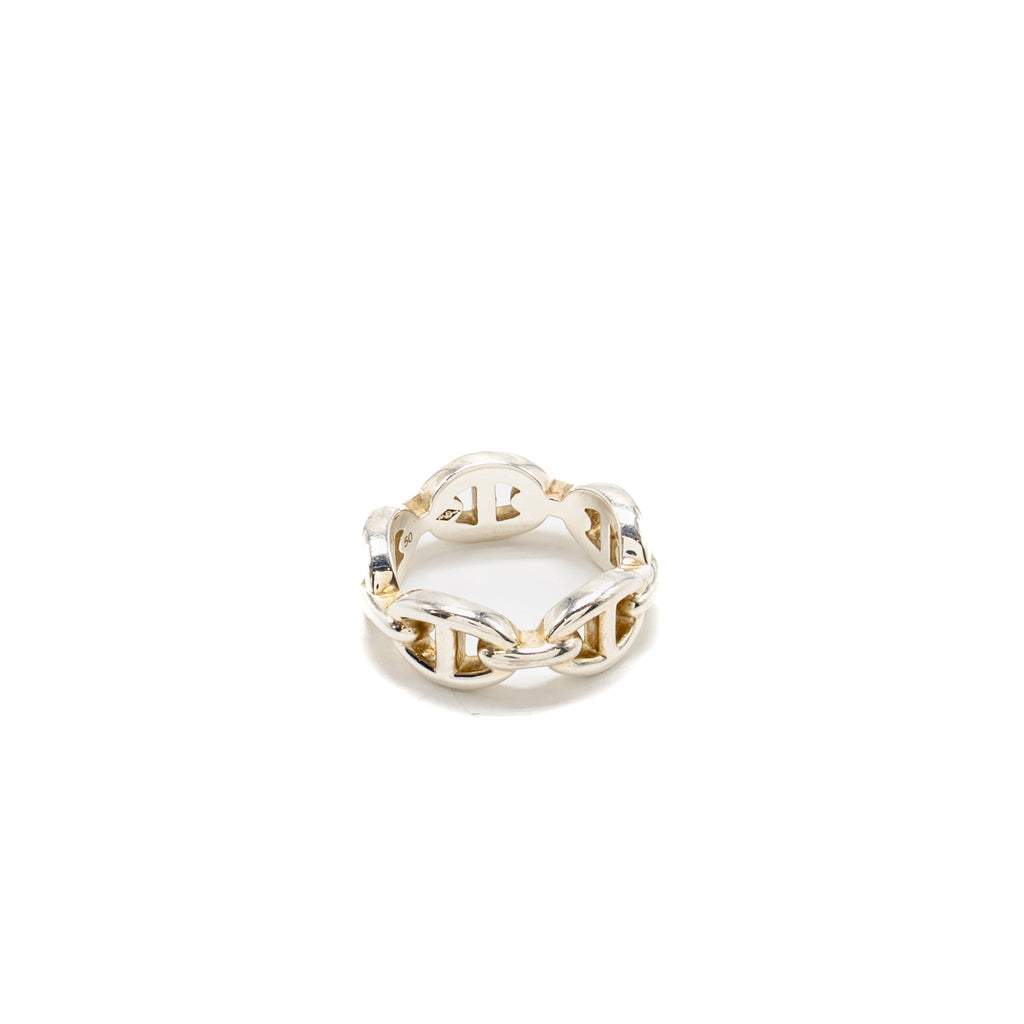 HERMES CHAINE D’ANCRE ENCHAINEE RING STERLING SILVER