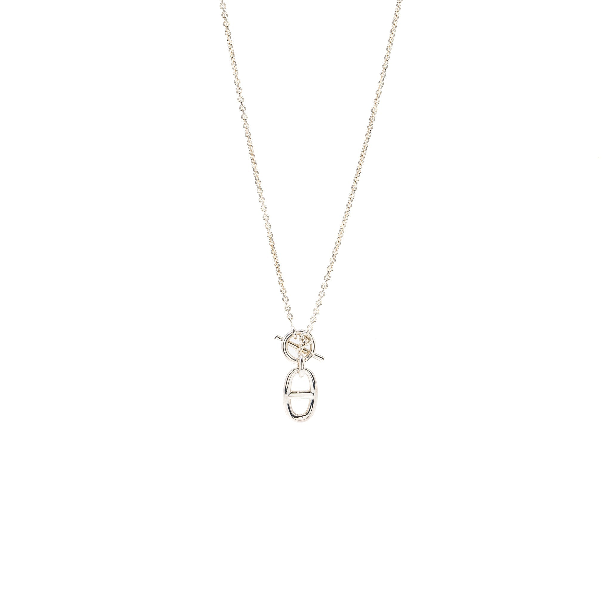 HERMES FARANDOLE NECKLACE STERLING SILVER