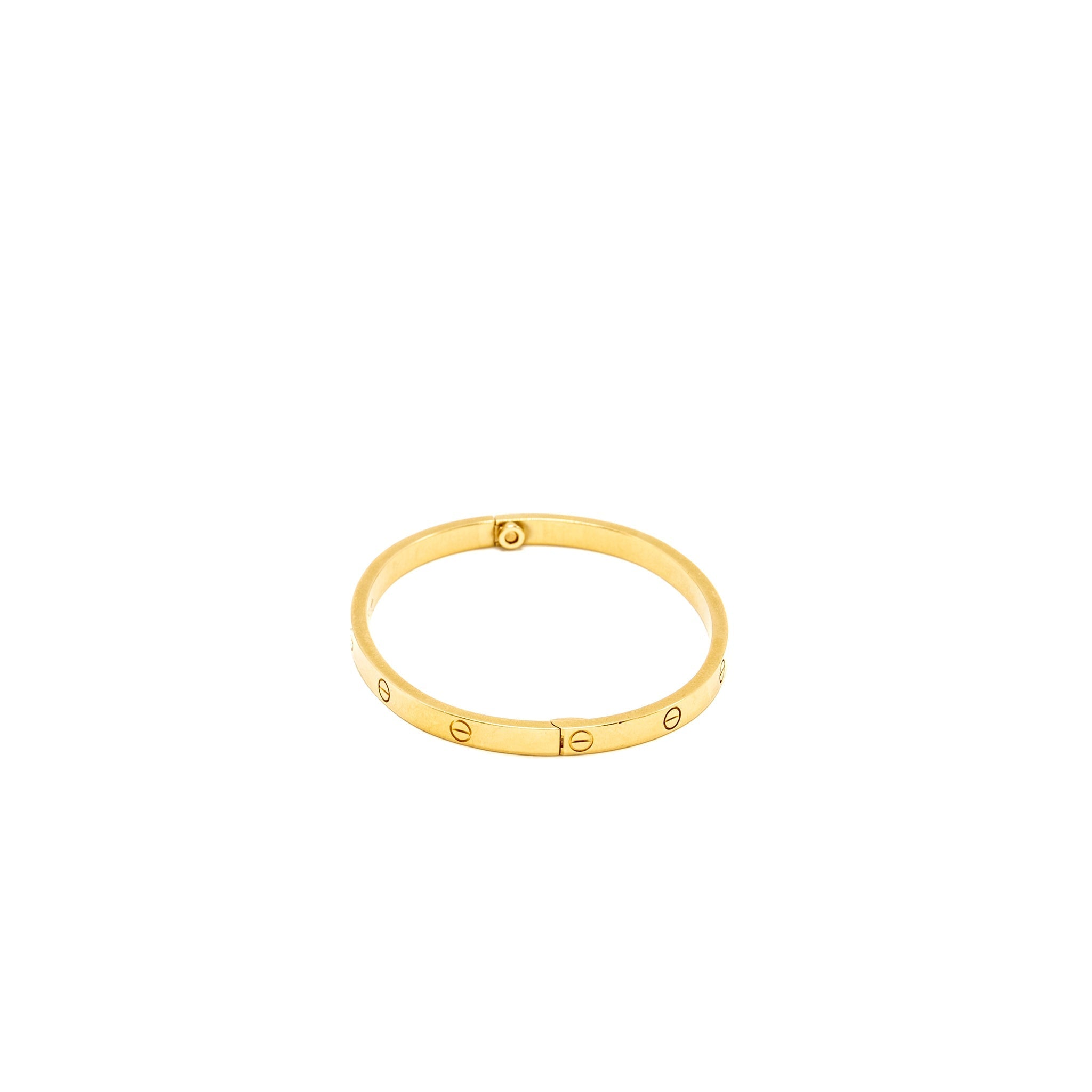 CARTIER LOVE BRACELET YELLOW GOLD