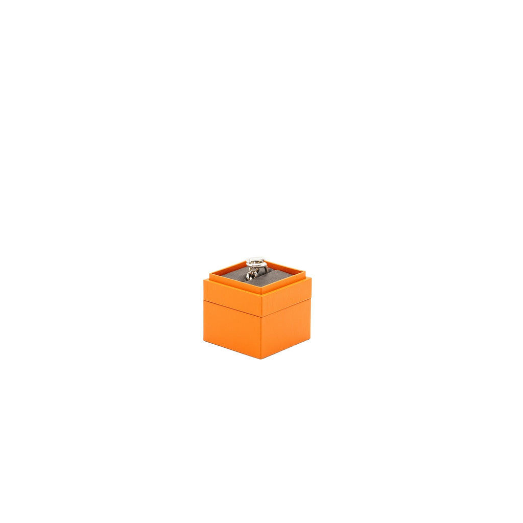 HERMES CROISETTE RING SILVER