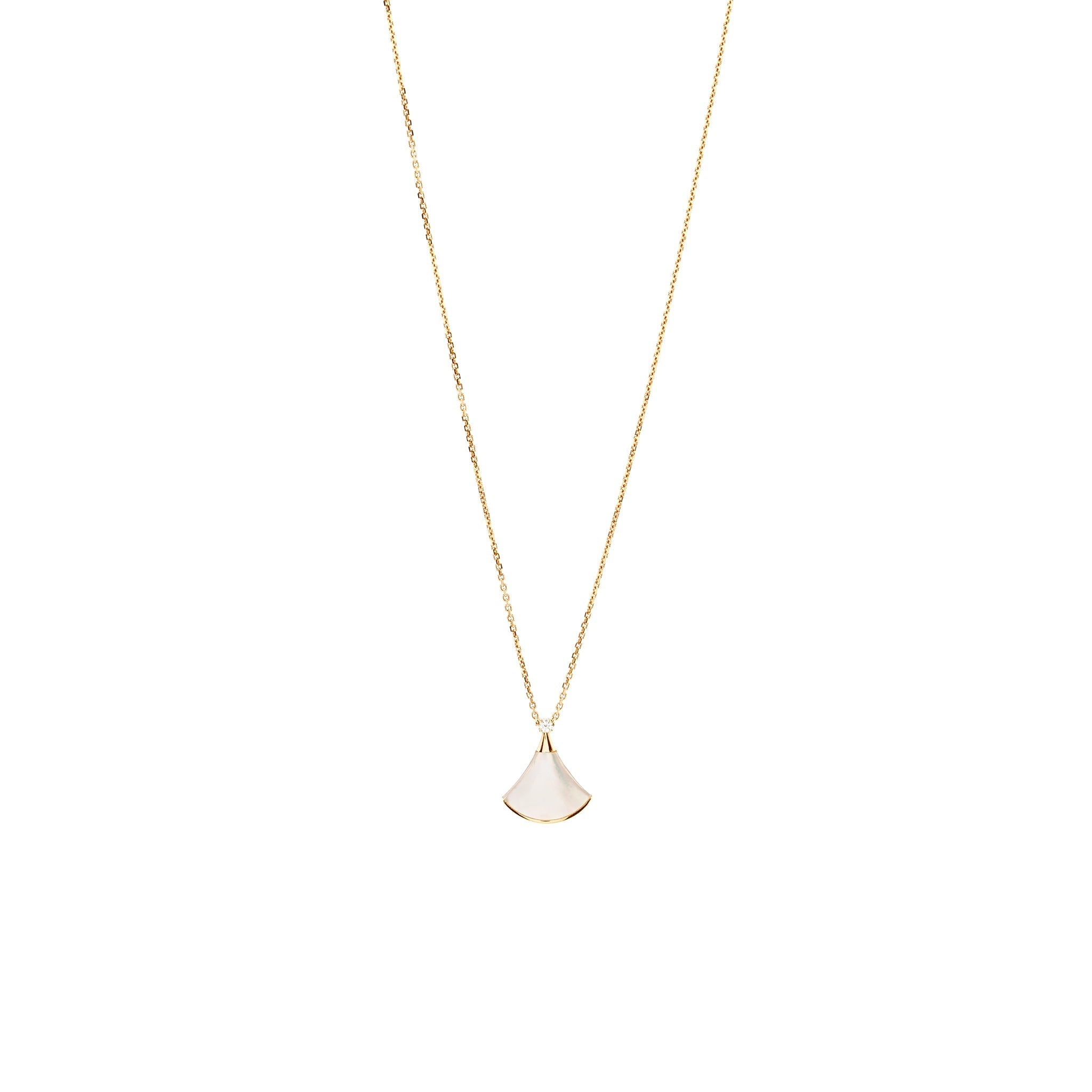 BVLGARI DIVAS’ DREAM NECKLACE ROSE GOLD/MOTHER-OF-PEARL/DIAMOND