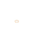 HERMES CLOU DE FORGE RING ROSE GOLD WITH DIAMONDS