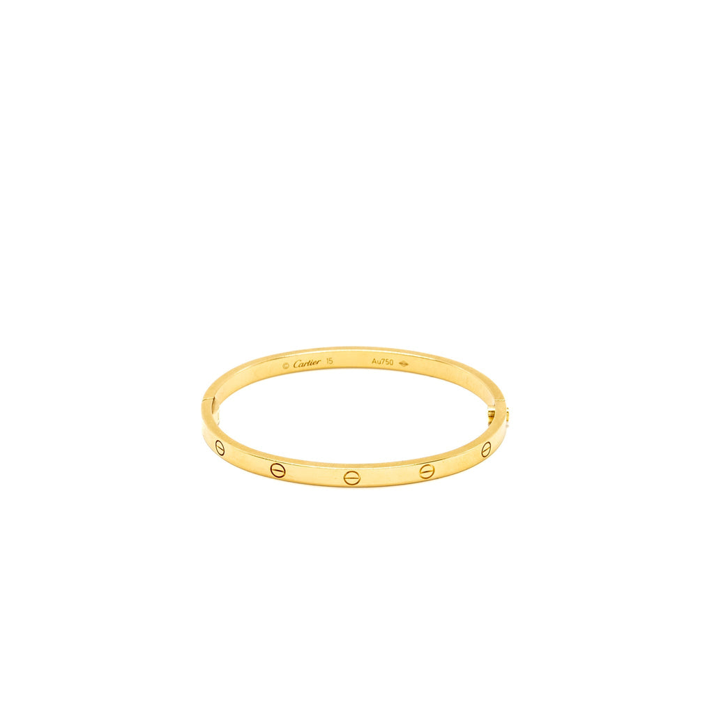 CARTIER LOVE BRACELET YELLOW GOLD