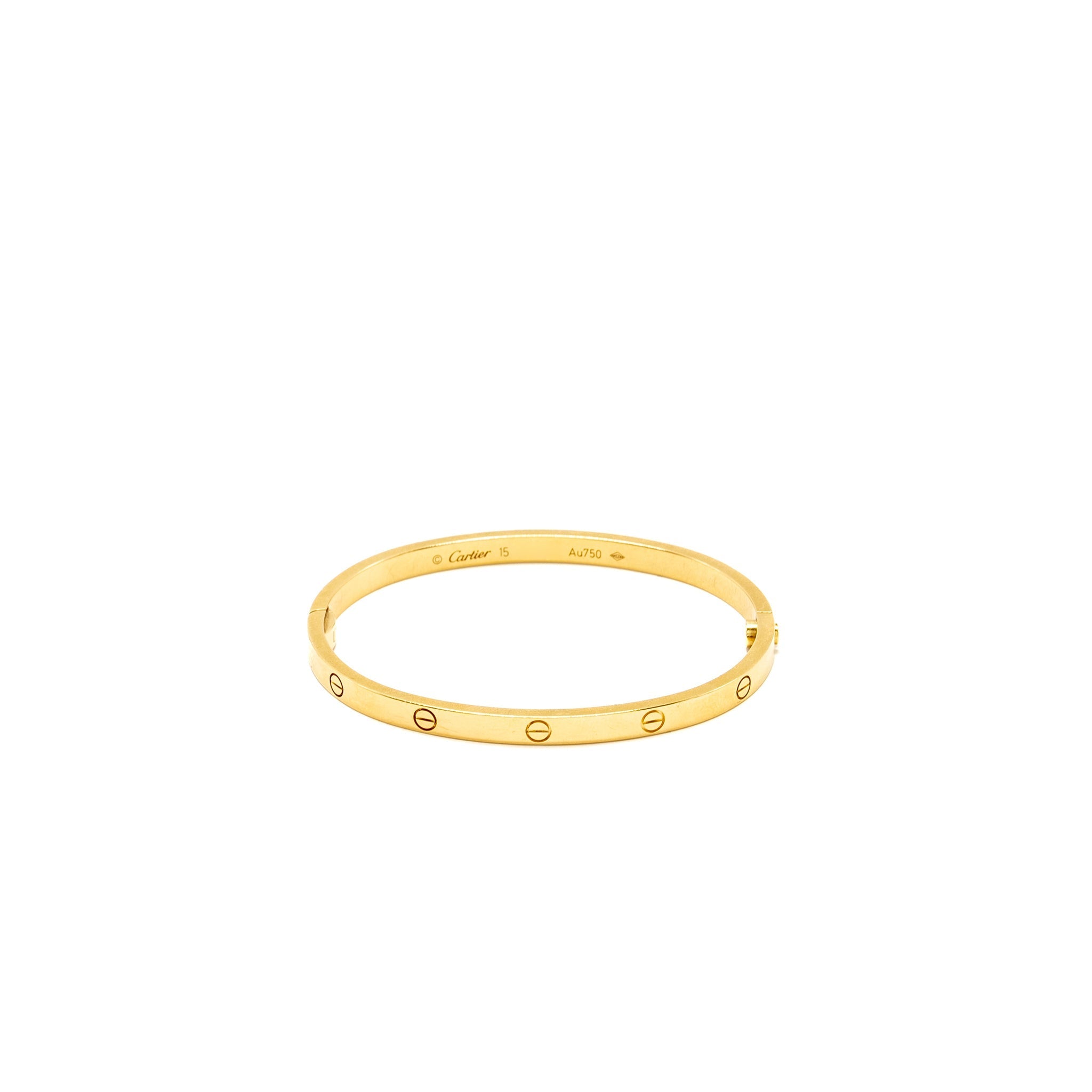 CARTIER LOVE BRACELET YELLOW GOLD