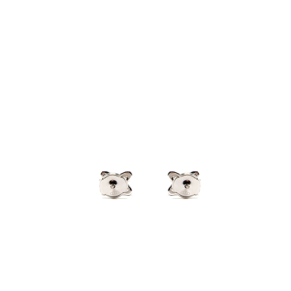 CHAUMET JEUX DE LIENS STUD EARRINGS WHITE GOLD / DIAMONDS (SELL IN SET)