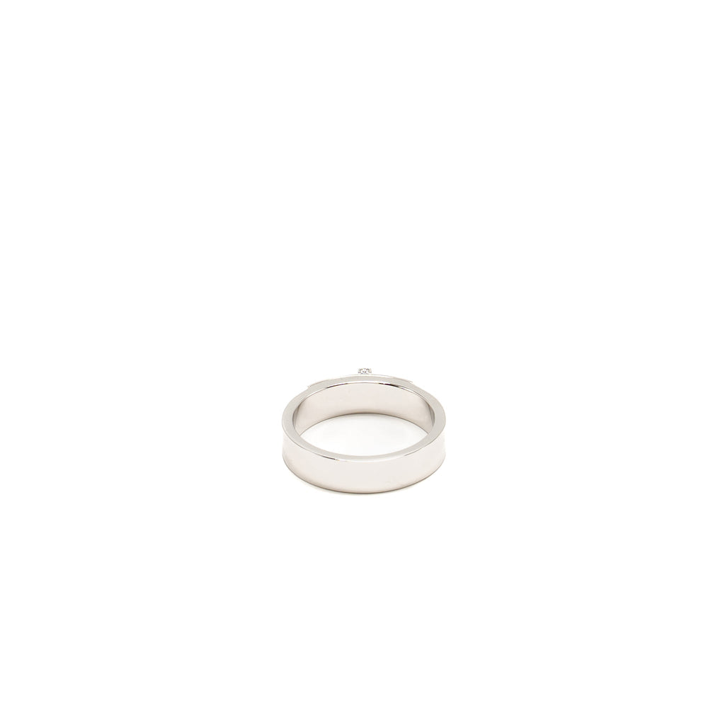 HERMES KELLY RING WHITE GOLD DIDMONDS