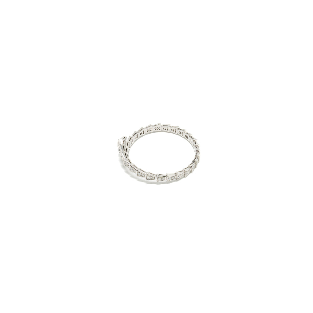 BVLGARI SERPENTI VIPER BRACELET WHITE GOLD, DIAMONDS