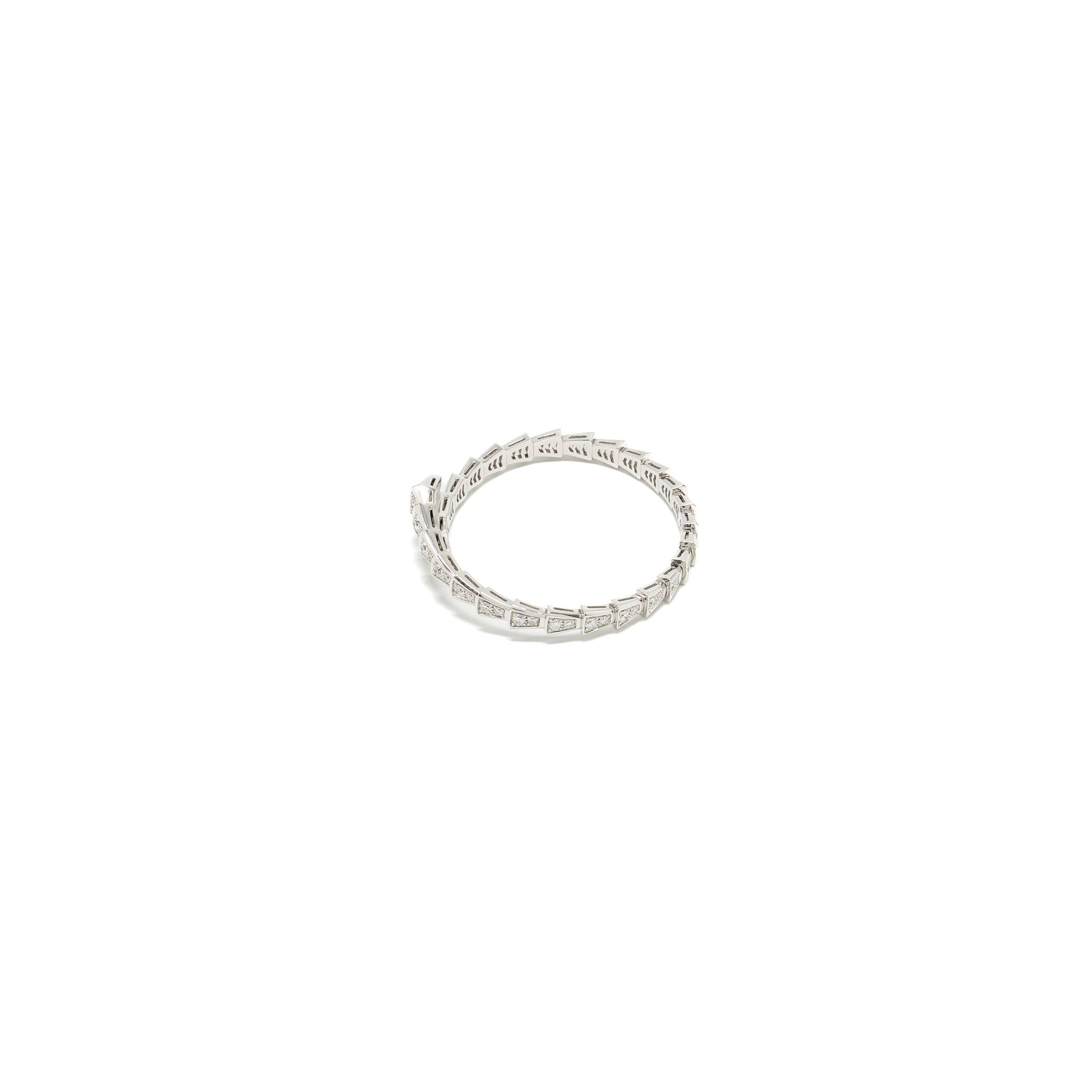 BVLGARI SERPENTI VIPER BRACELET WHITE GOLD, DIAMONDS