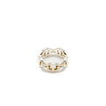 HERMES CHAINE D’ANCRE ENCHAINEE RING STERLING SILVER