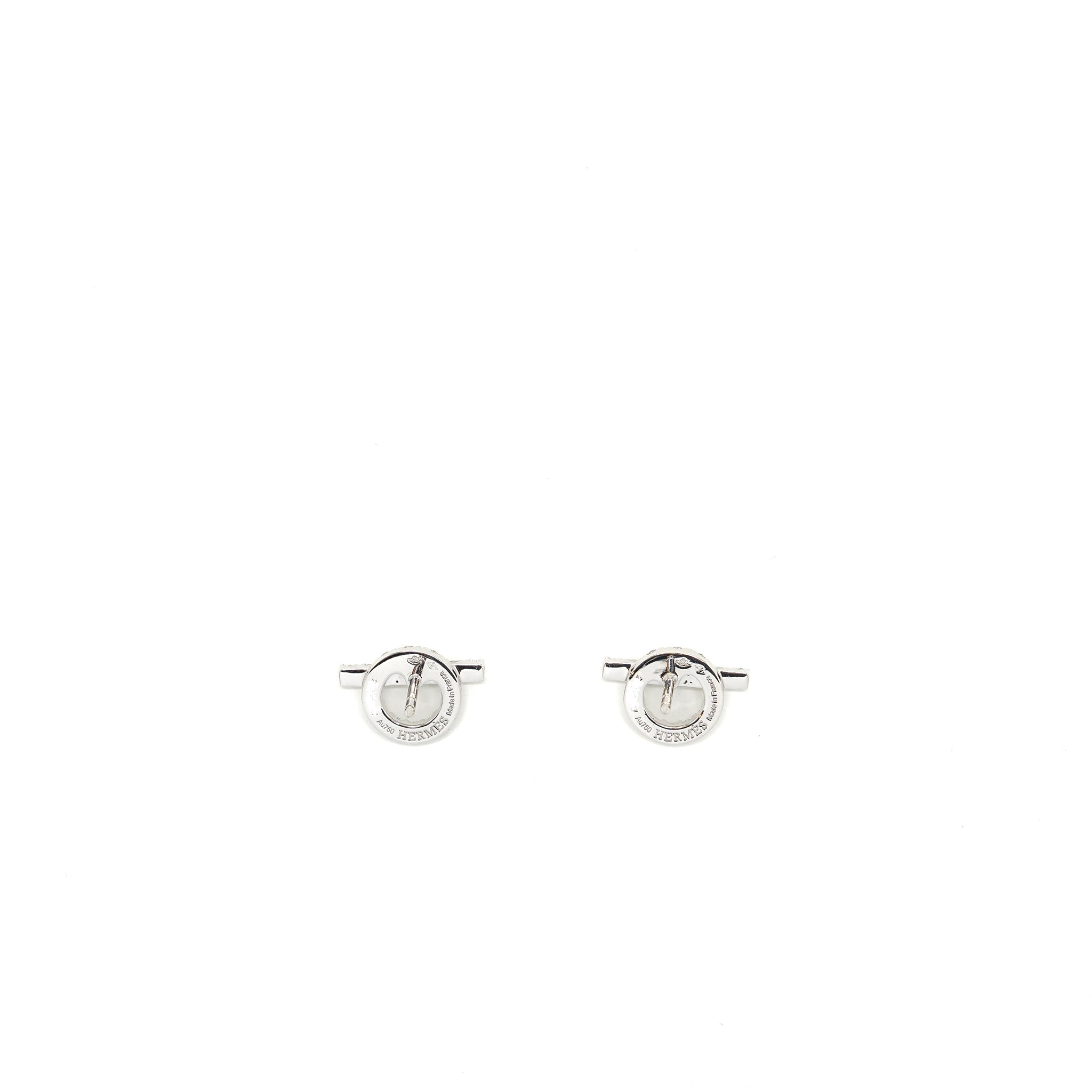 HERMES FINESSE EARRINGS WHITE GOLD / DIAMONDS