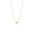 DIOR ROSE DES VENTS NECKLACE YELLOW GOLD WITH 3 DIAMONDS, MOTHER OF PEARL