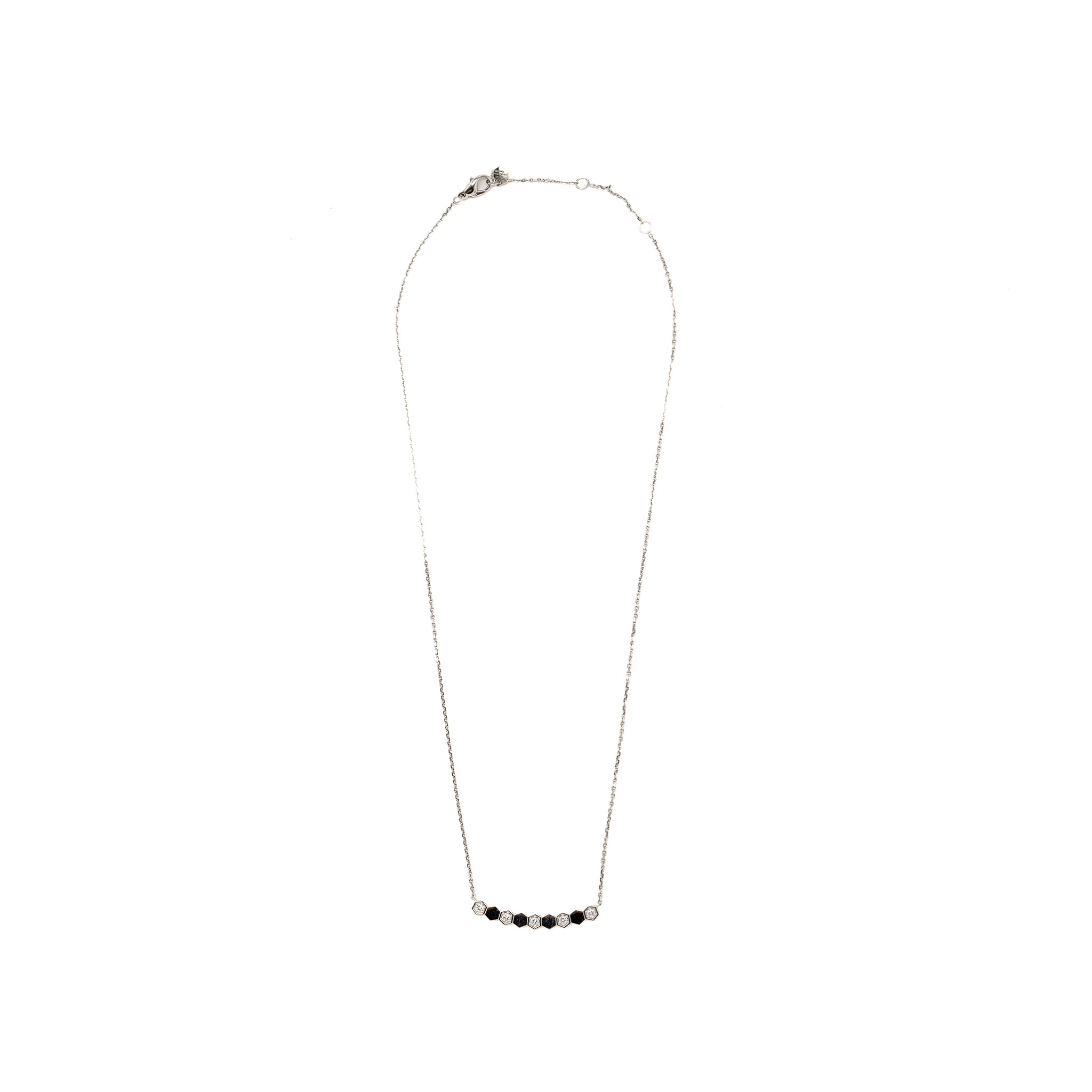 CHAUMET BEE MY LOVE PENDANT WITH 9 PATTERNS WHITE GOLD, DIAMONDS