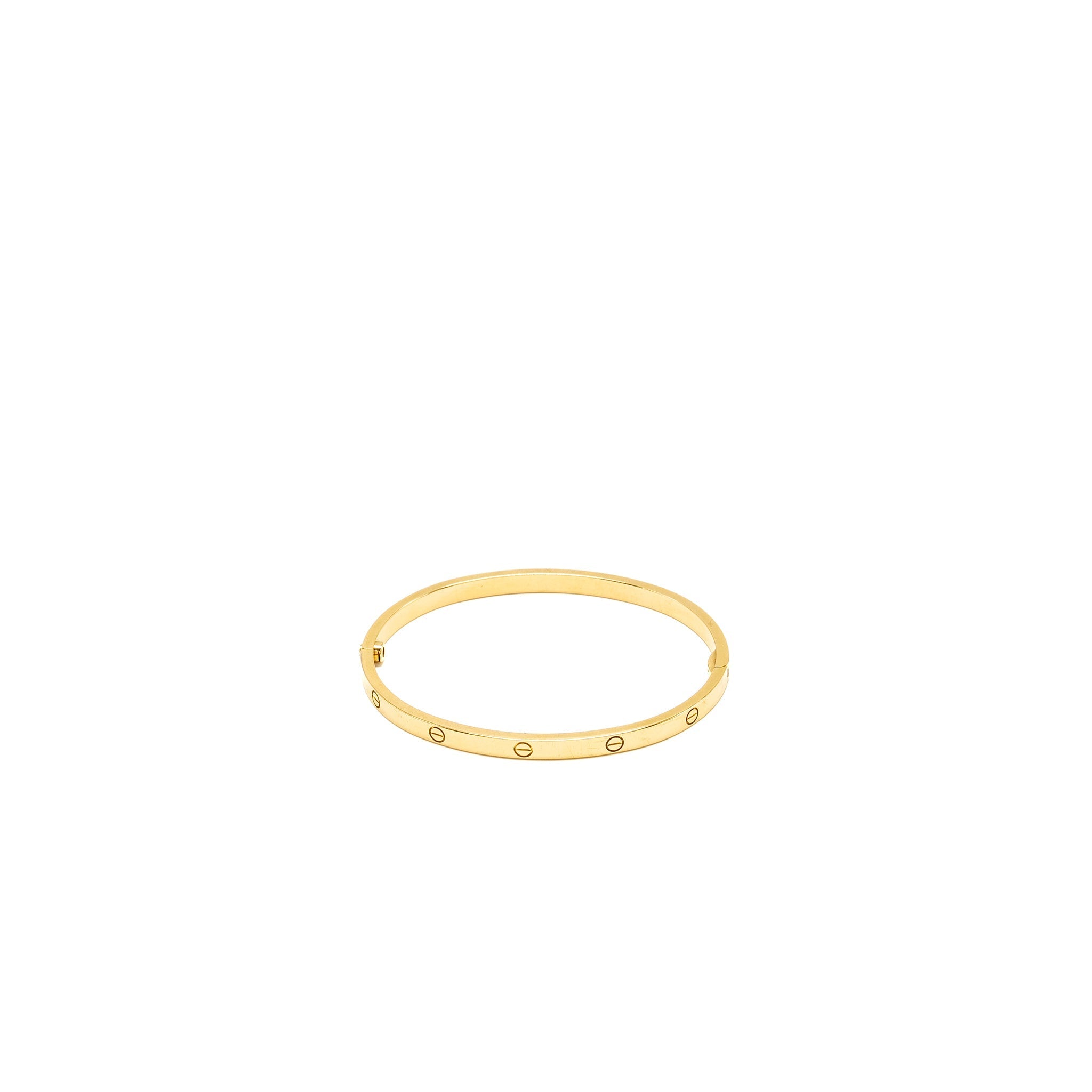 CARTIER LOVE BRACELET YELLOW GOLD