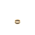BVLGARI B.ZERO 1 RING BLACK CERAMIC/ ROSE GOLD