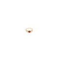 VAN CLEEF & ARPELS PERLEE VARIATION RING CARNELIAN ROSE GOLD