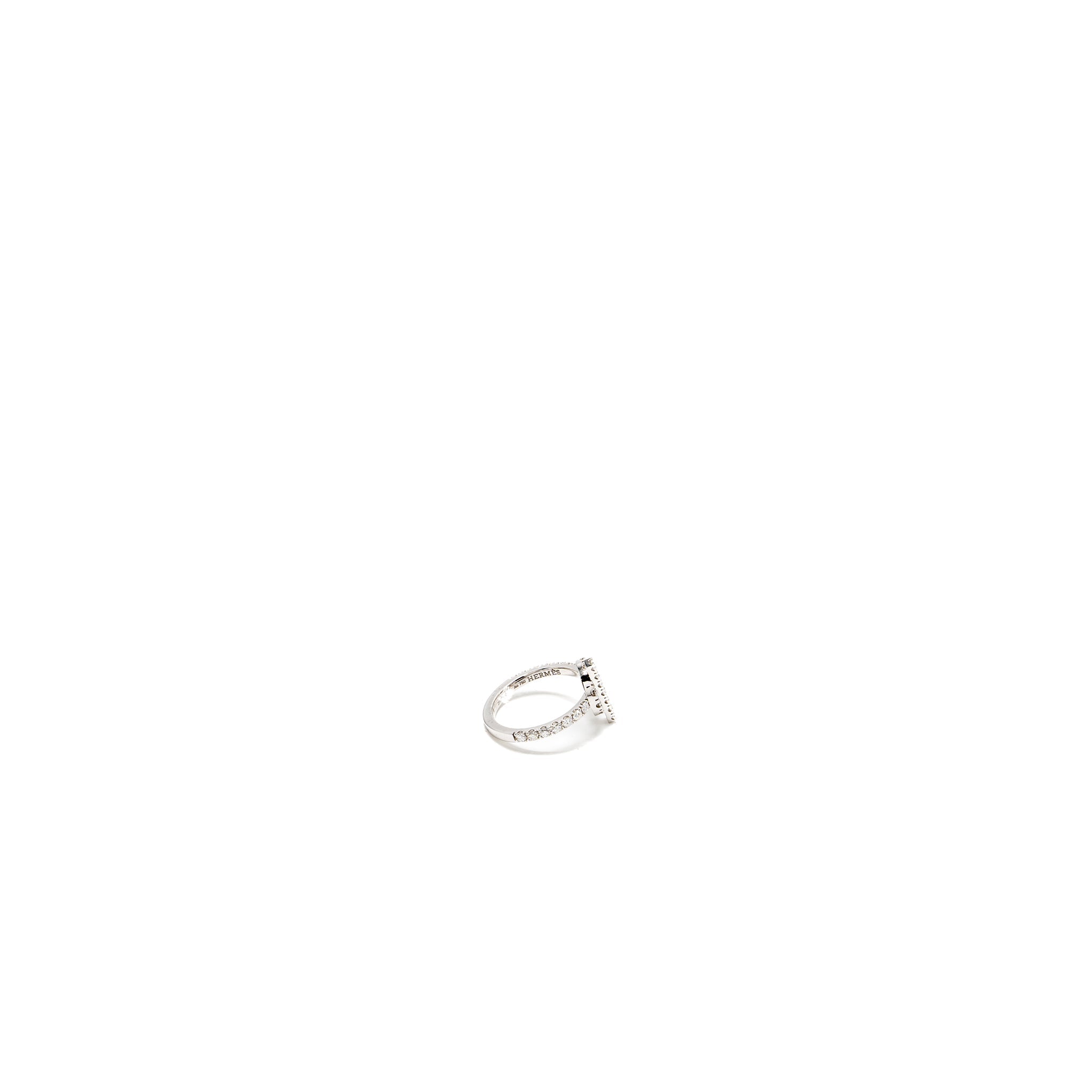 HERMES FINESSE RING WHITE GOLD/DIAMONDS