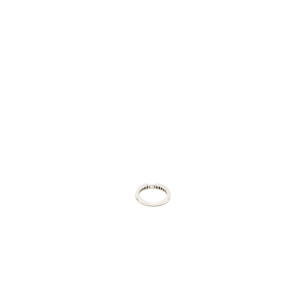 CHAUMET TRIOMPHE DE CHAUMET WEDDING BAND / RING PLATINUM, DIAMONDS