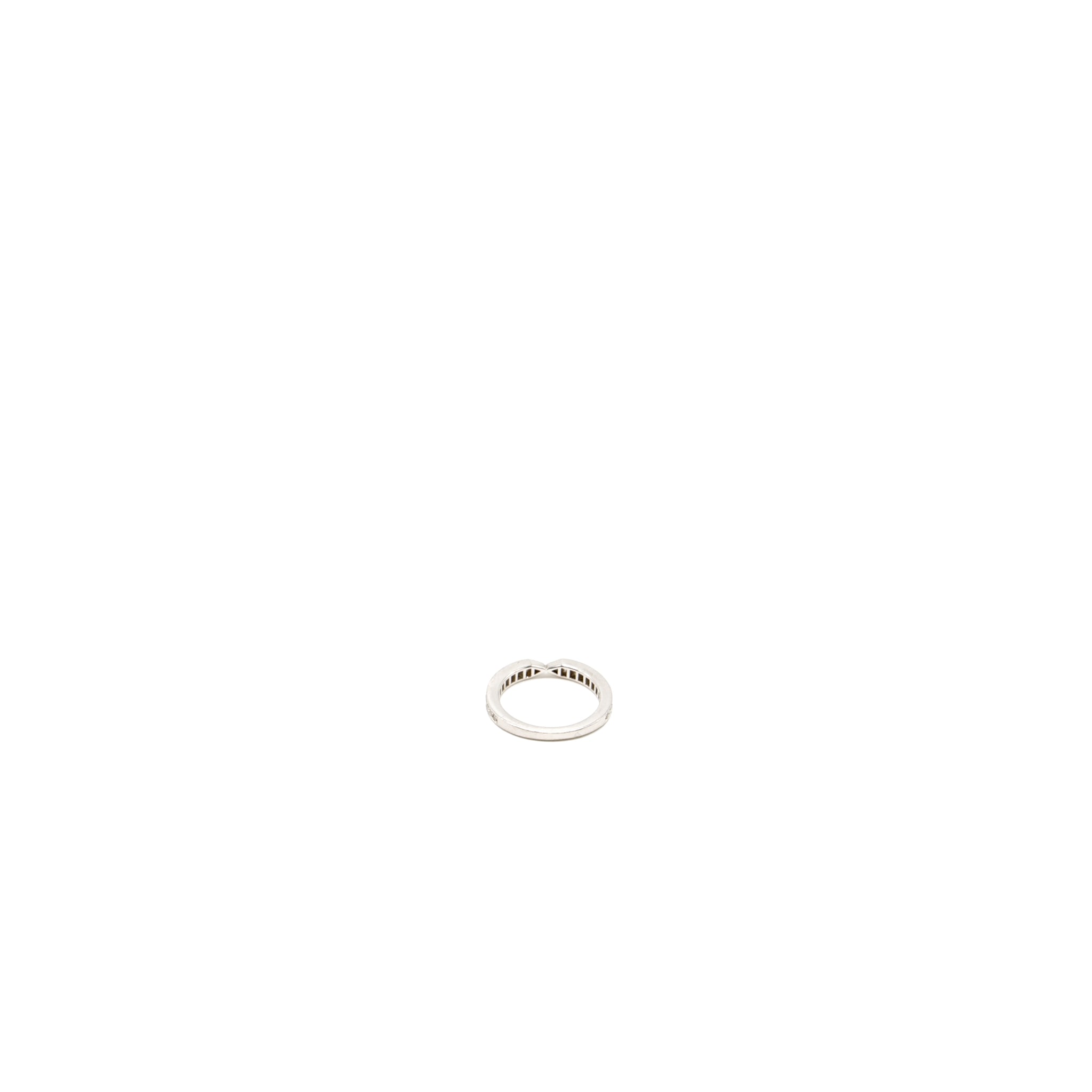 CHAUMET TRIOMPHE DE CHAUMET WEDDING BAND / RING PLATINUM, DIAMONDS