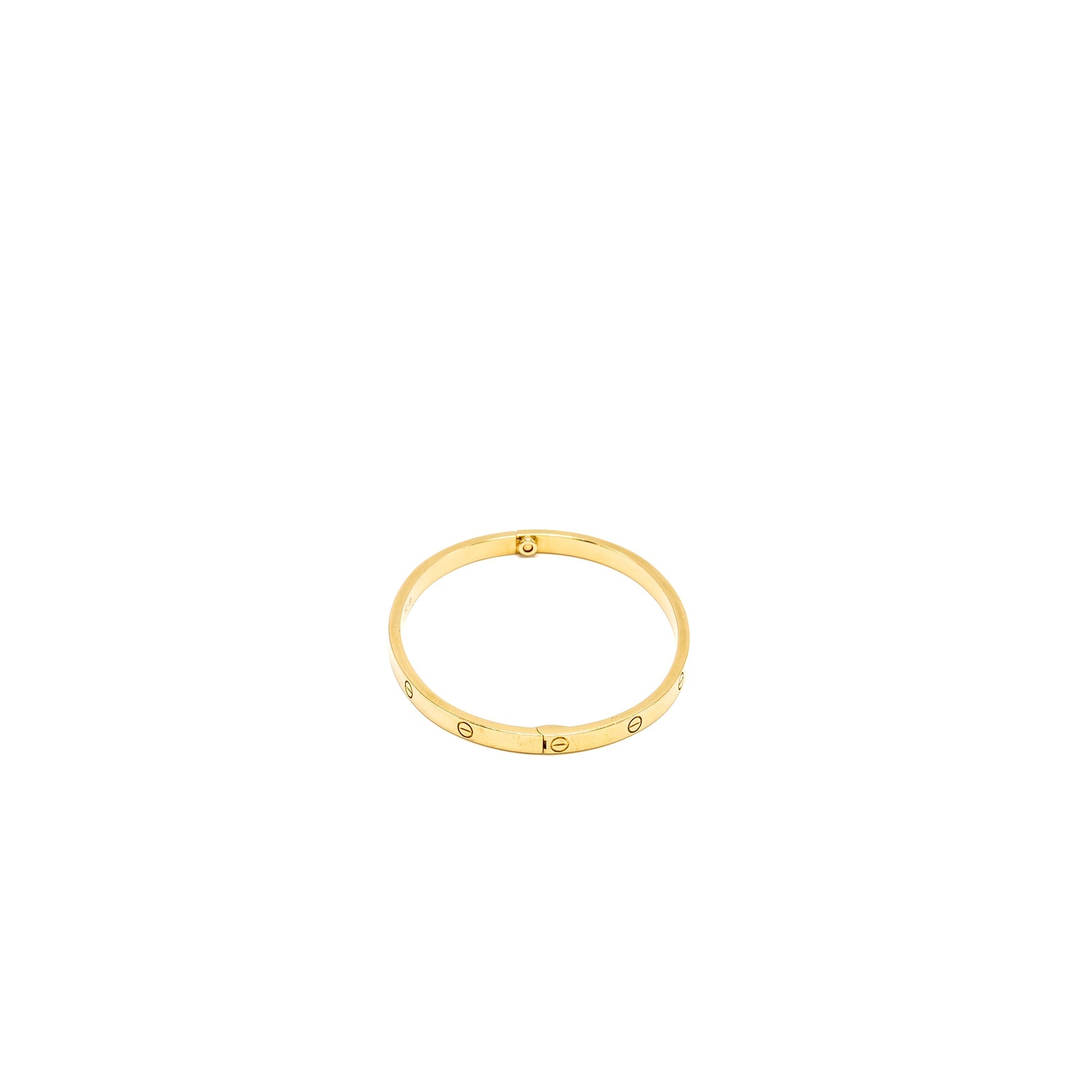 CARTIER LOVE BRACELET YELLOW GOLD
