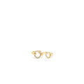 HERMES DILER D’OR DOUBLE RING ROSE GOLD/DIAMONDS