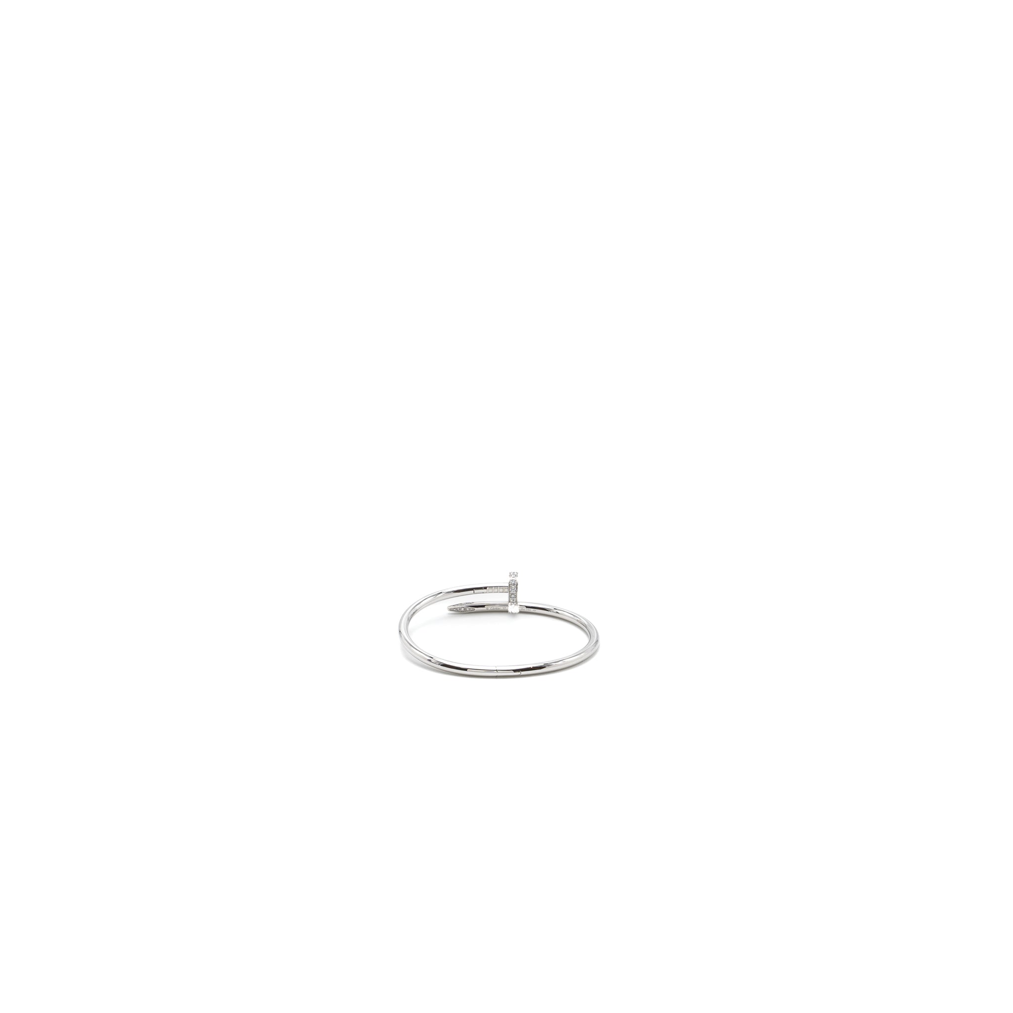 CARTIER JUSTE UN CLOU BRACELET WHITE GOLD, DIAMONDS