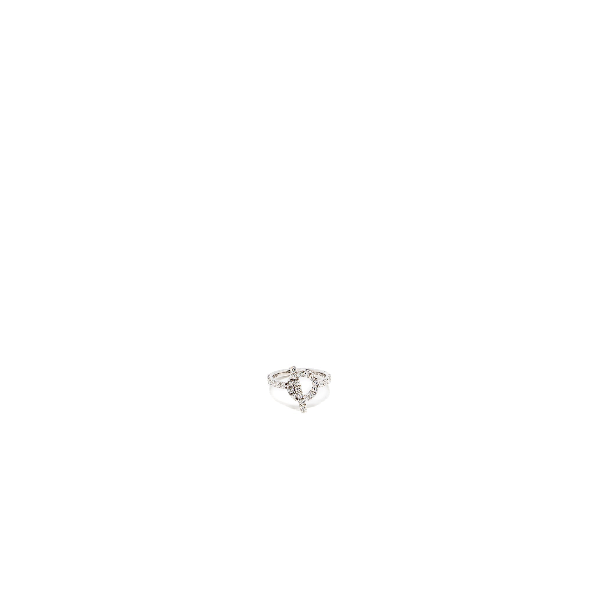 HERMES FINESSE RING WHITE GOLD/DIAMONDS