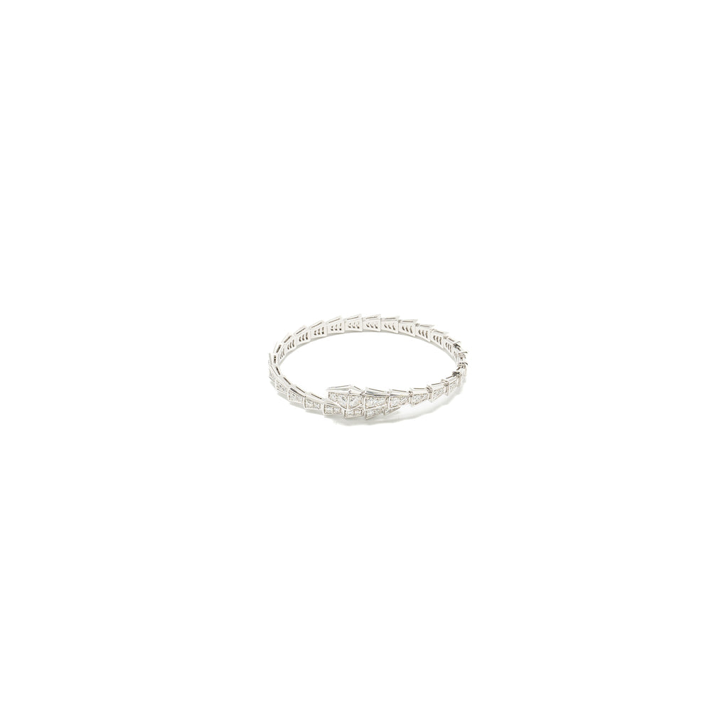 BVLGARI SERPENTI VIPER BRACELET WHITE GOLD, DIAMONDS