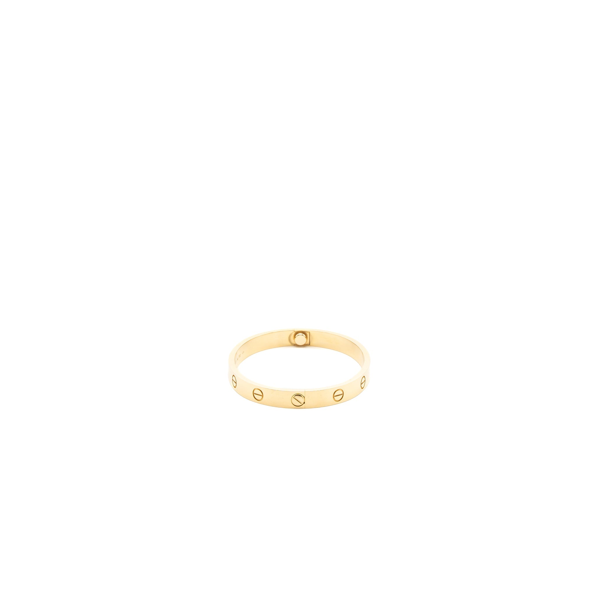 CARTIER LOVE BRACELET YELLOW GOLD