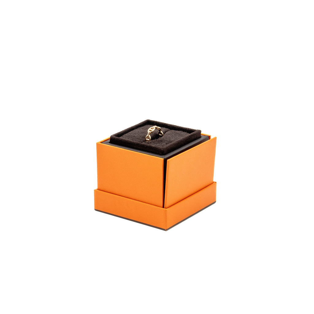 HERMES CHAINE D’ANCRE ENCHAINEE PM RING ROSE GOLD