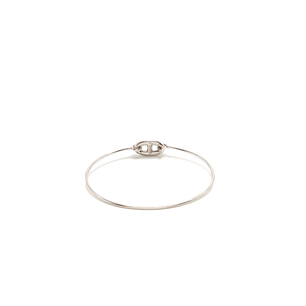HERMES CHAINE D’ANCRE WHITE GOLD WITH DIAMONDS