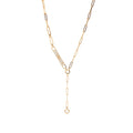 HERMES KELLY CHAINE LARIAT NECKLACE, SMALL MODEL ROSE GOLD, DIAMONDS