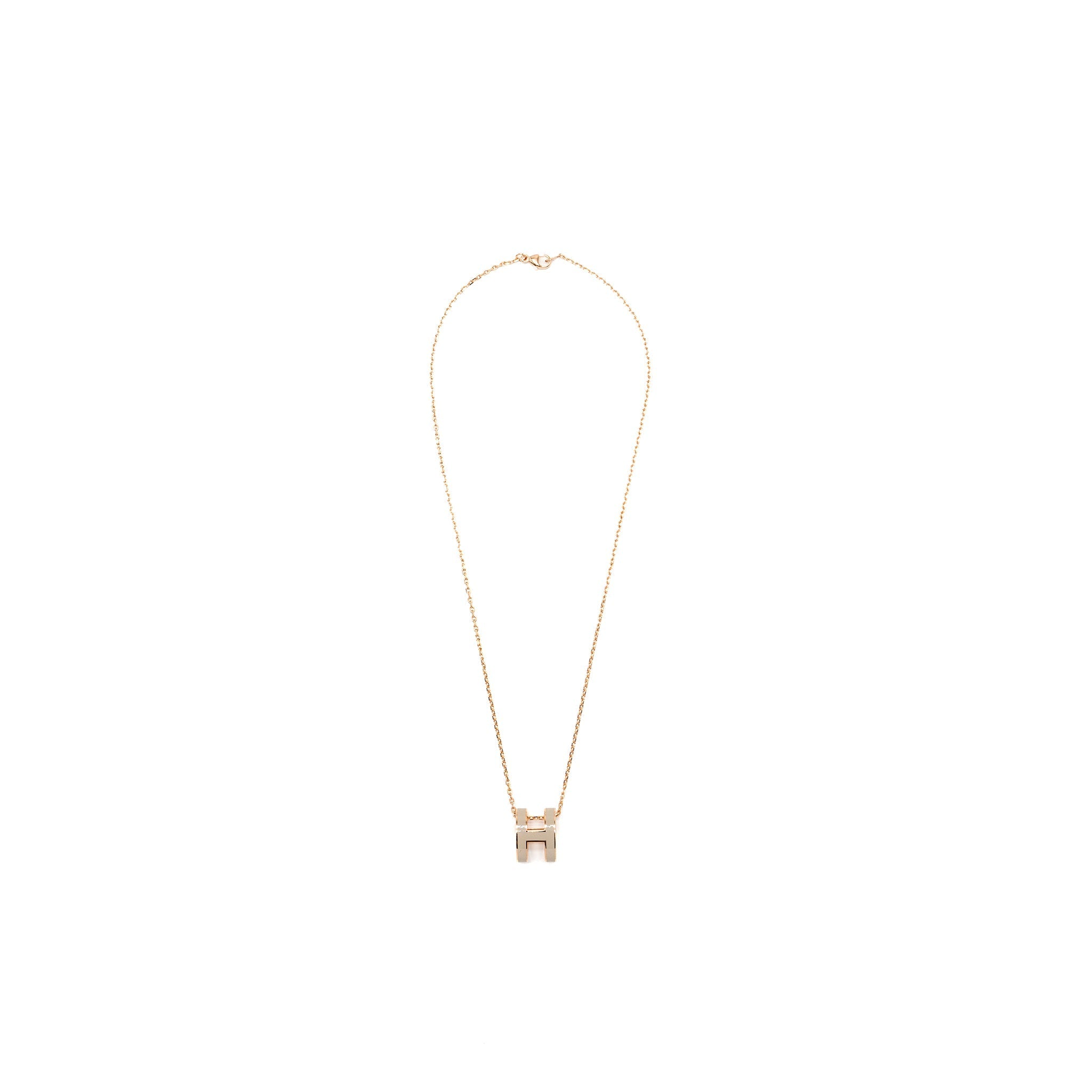 HERMES POP H PENDANT MARRON GLACE RGHW