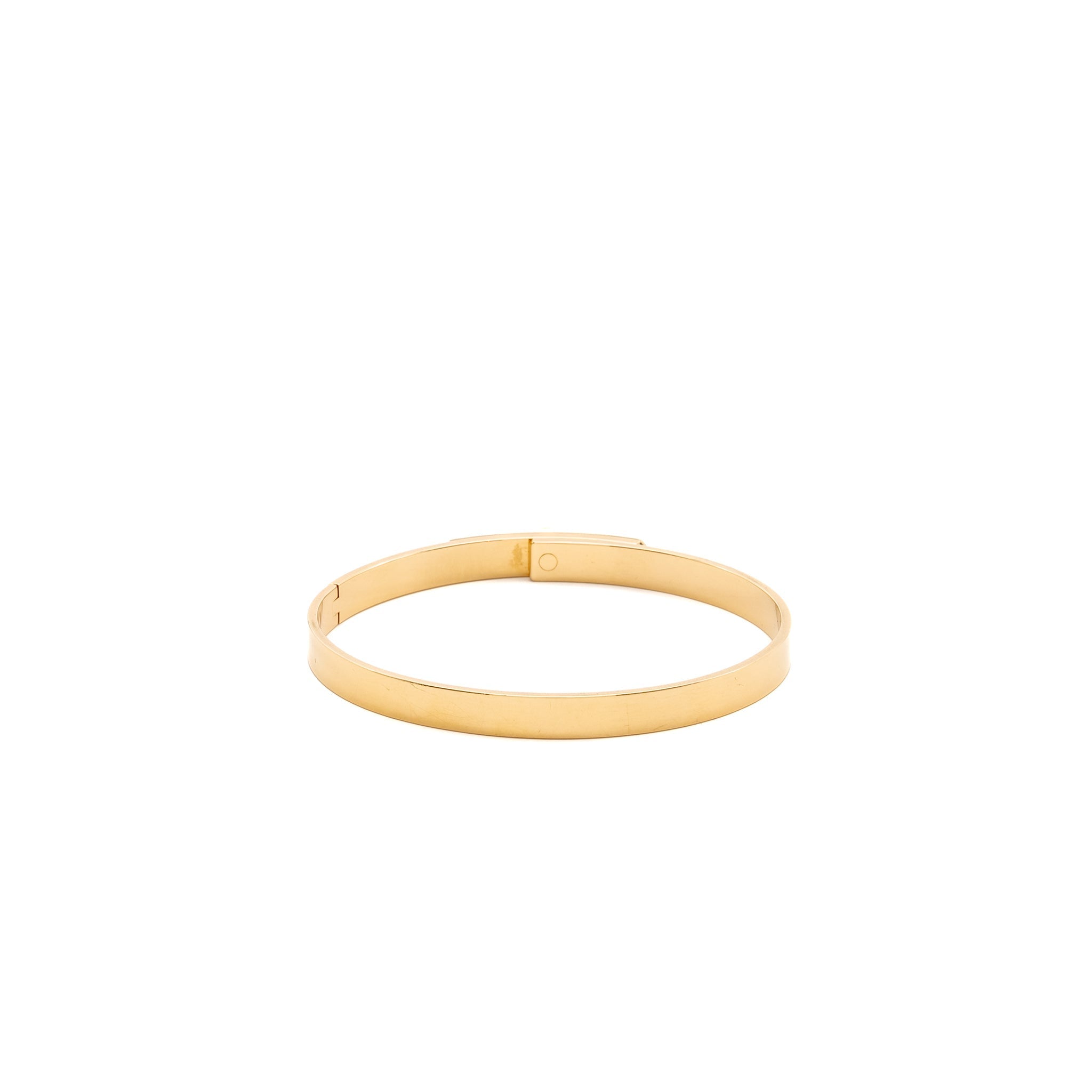 HERMES KELLY BRACELET ROSE GOLD DIAMONDS