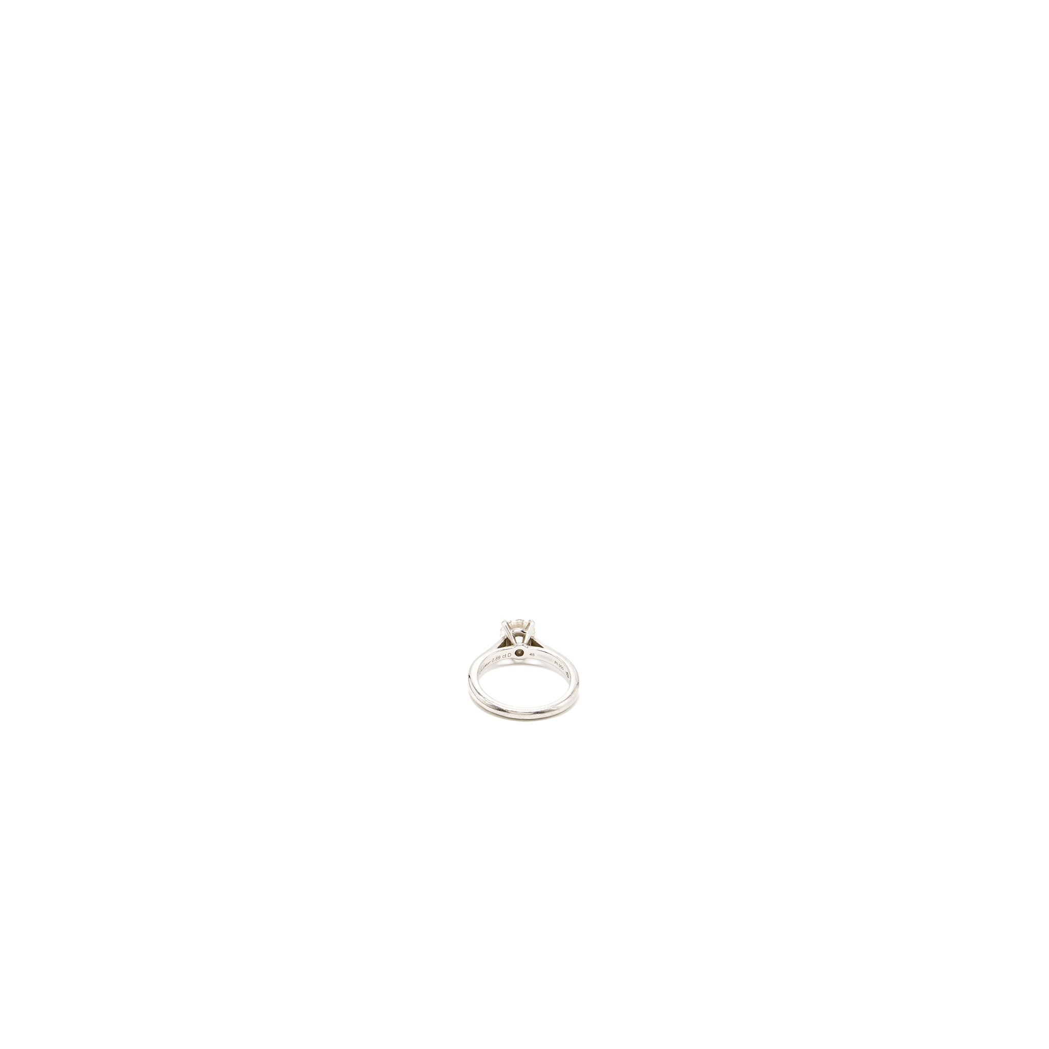 CARTIER DIAMOND RING 0.89CT G COLOR VS1