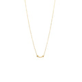 TIFFANY T SMILE MINI PENDANT 18K YELLOW GOLD