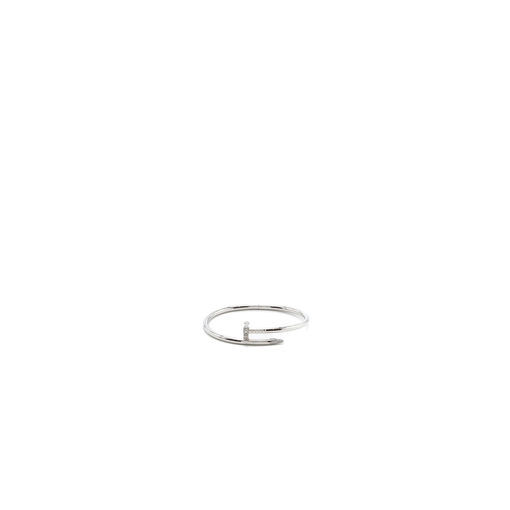 CARTIER JUSTE UN CLOU BRACELET WHITE GOLD, DIAMONDS