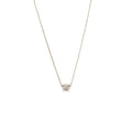 BVLGARI MINI B.ZERO1 NECKLACE WHITE GOLD DIAMONDS