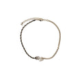 CHANEL 23A DOUBLE CC LOGO CHOCKER CRYSTAL/LEATHER CHAIN LIGHT GOLD TONE