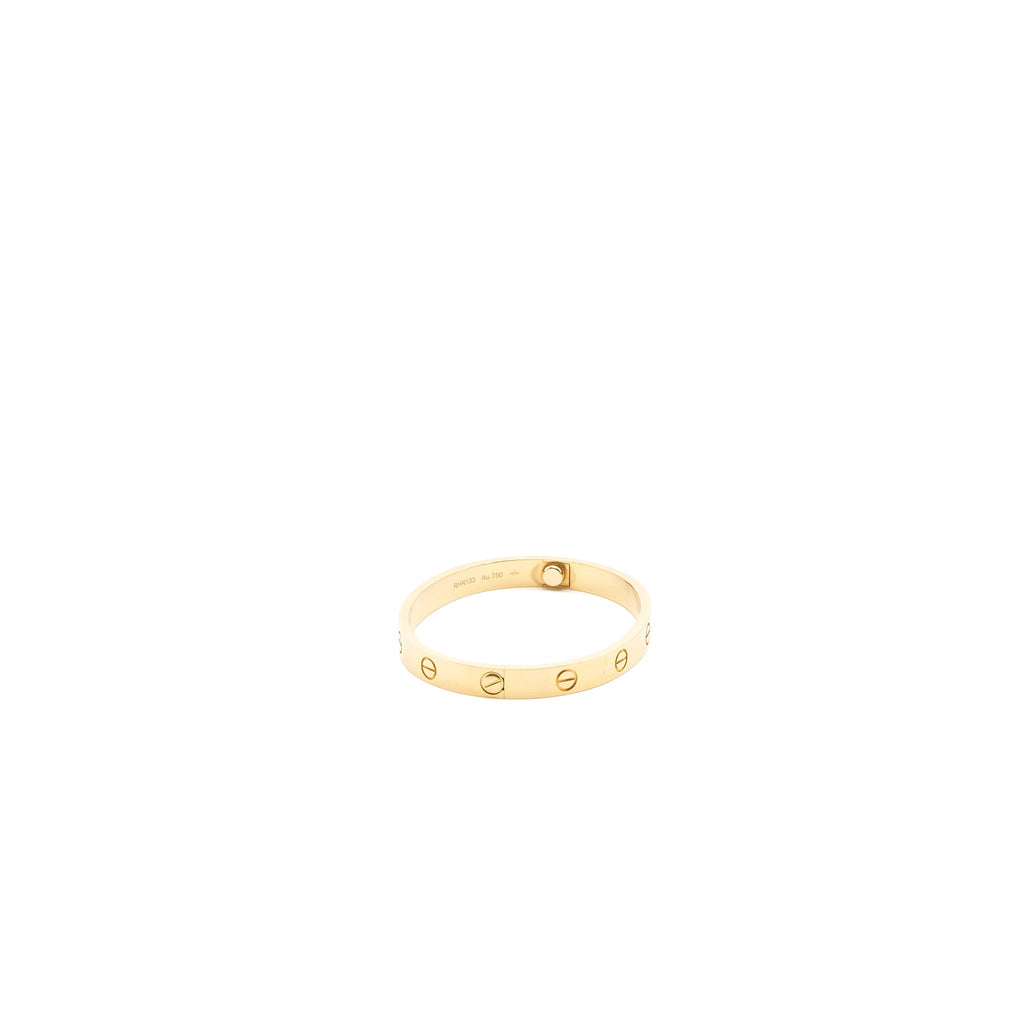 CARTIER LOVE BRACELET YELLOW GOLD