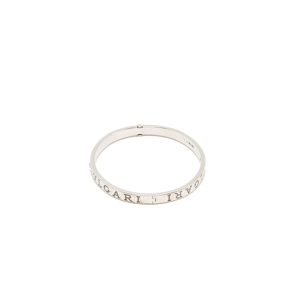 BVLGARI BRACELET BVLGARI BVLGARI ESSENTIAL WHITE GOLD WITH DIAMONDS