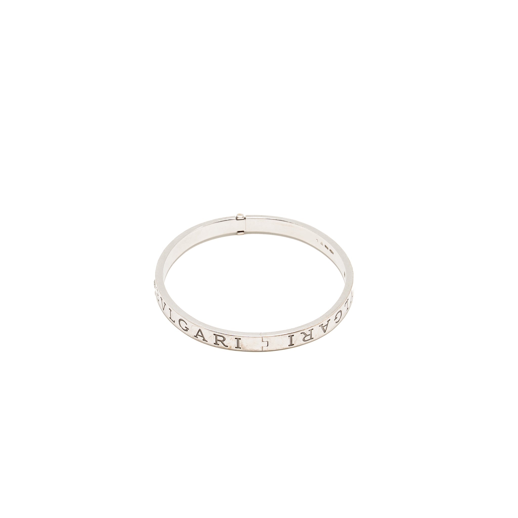BVLGARI BRACELET BVLGARI BVLGARI ESSENTIAL WHITE GOLD WITH DIAMONDS