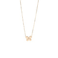 GRAFF PAVE BUTTERFLY PENDANT ROSE GOLD, DIAMONDS