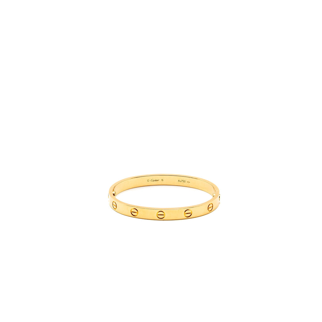 CARTIER LOVE BRACELET YELLOW GOLD